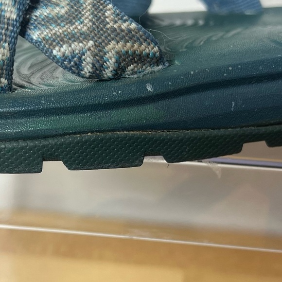 Chaco Classic Z Strap Z/Cloud Adjustable Webbing Straps Rubber Sole Size 11 - Picture 8 of 9